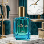 Ocean fragrance bottle